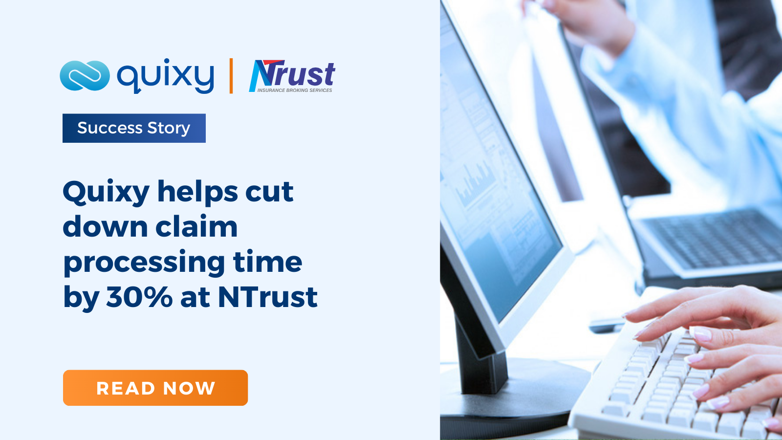 NTrust Claim Processing Quixy Case Study