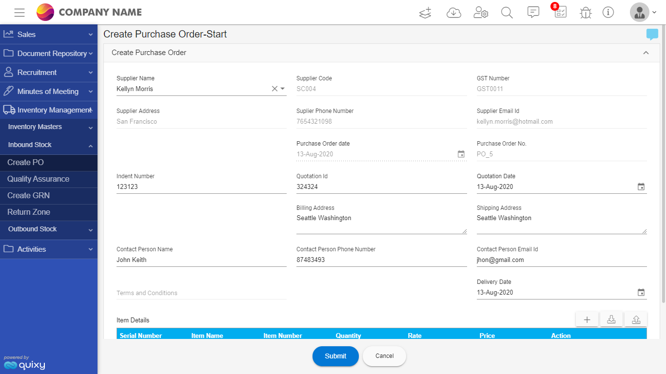 Build Your Own Inventory Management App — No Code Required | Quixy