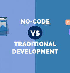 No-code vs. traditional development
