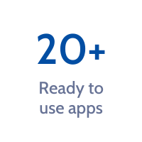20+ ready to use apps