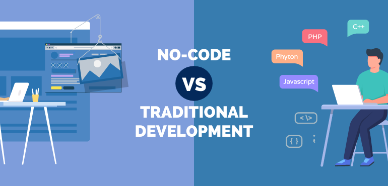 No-Code vs Traditional Development