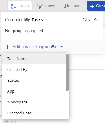Group your tasks