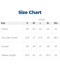Hoodie Size Chart