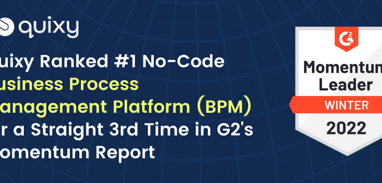 Quixy ranked BPM G2 winter momentum report