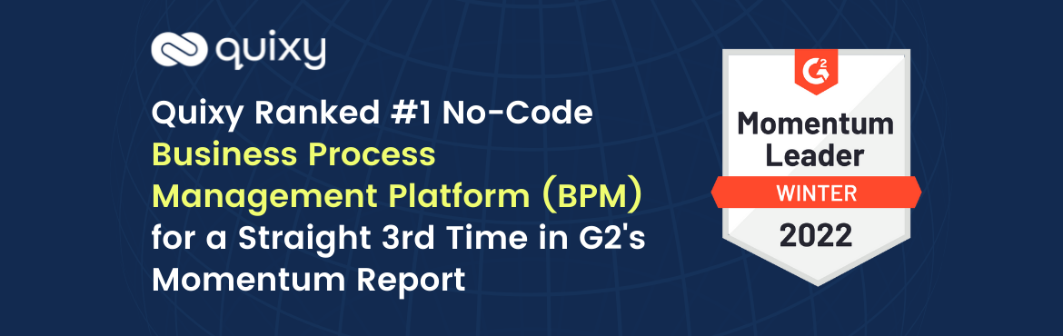 Quixy ranked BPM G2 winter momentum report