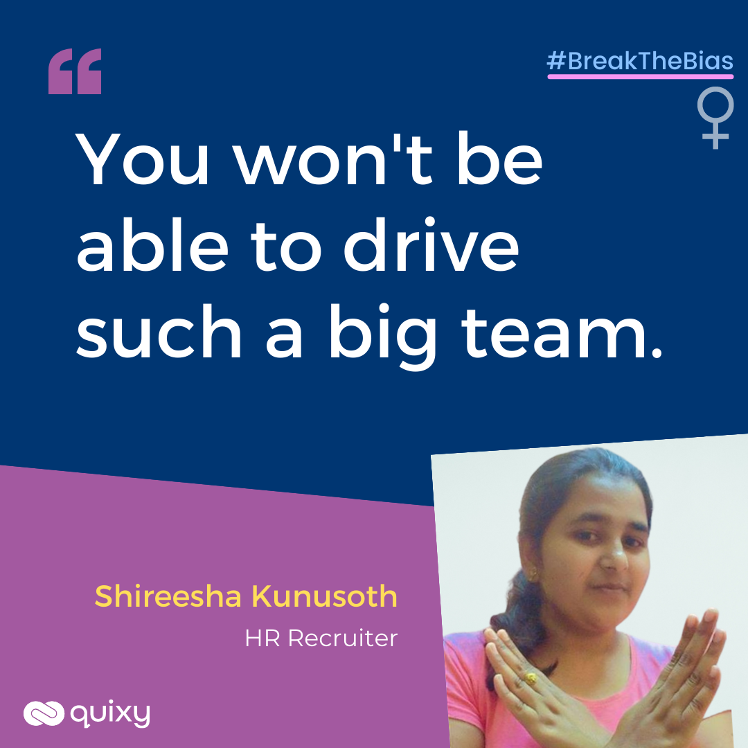 BreakTheBias - You won't be able to drive such a big team