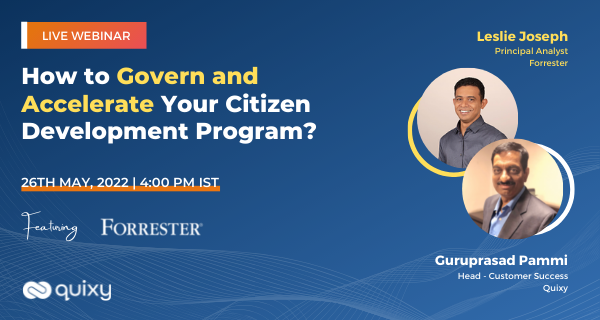 How to Govern and Accelerate your Citizen Development Program