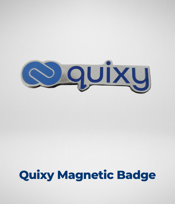 Quixy Magnetic Badge
