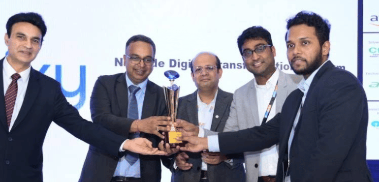Digital Transformation Platform of the Year award