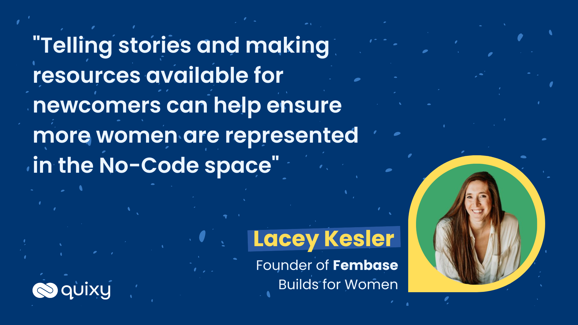 Lacey - Women in Tech