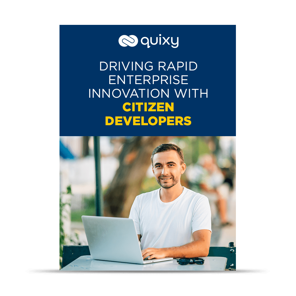 Driving Rapid Enterprise Innovation with Citizen Developers
