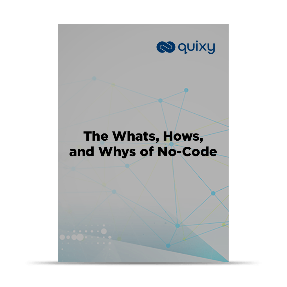 The Whats Hows and Whys of No-Code