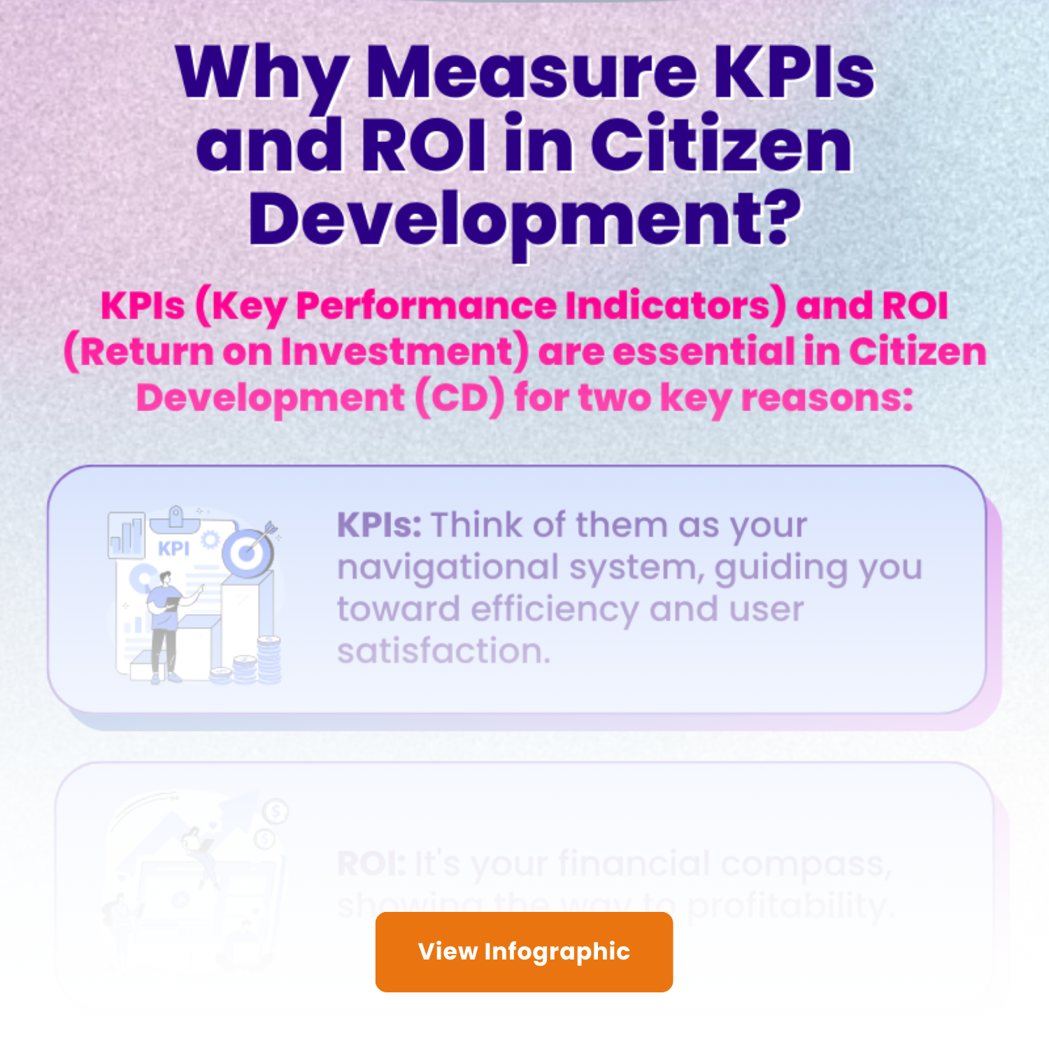 KPIs and ROI in Citizen Development