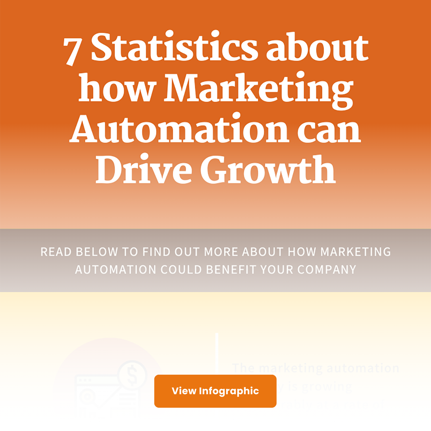 Marketing Automation Stats infographic