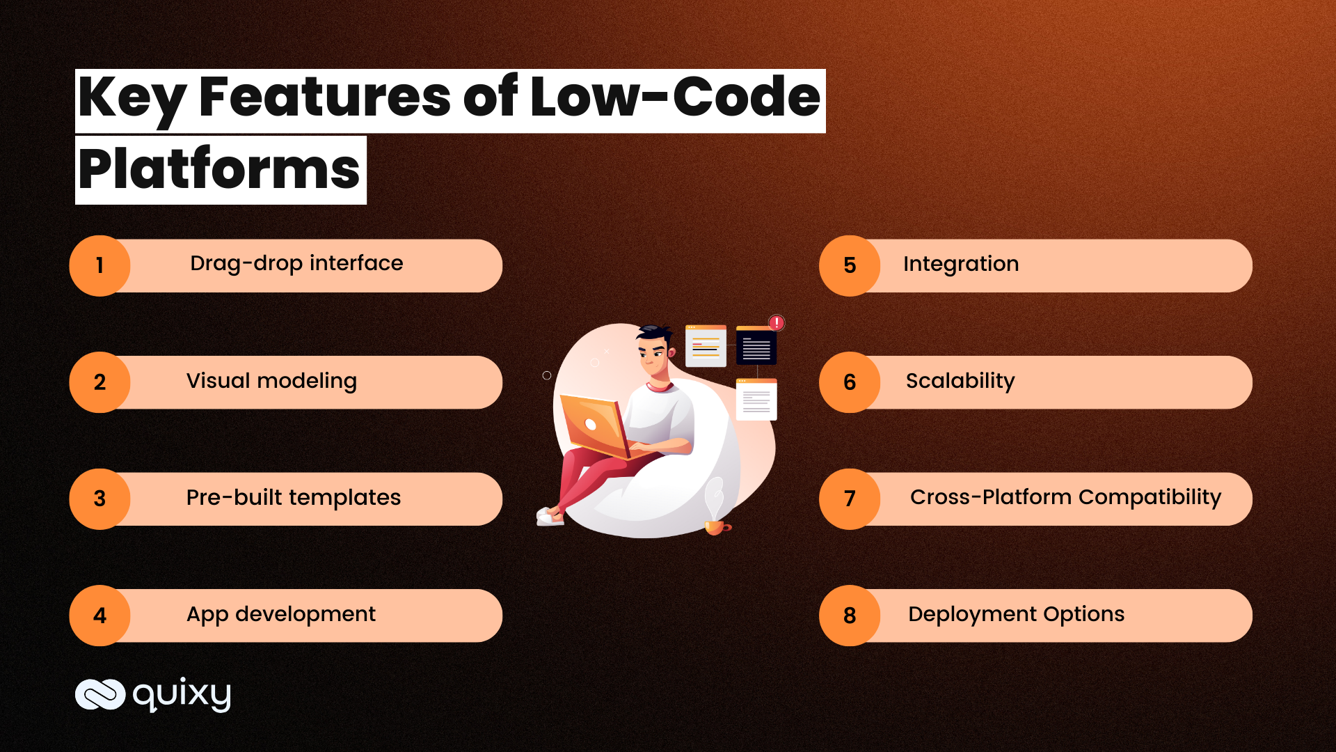 features of low-code development