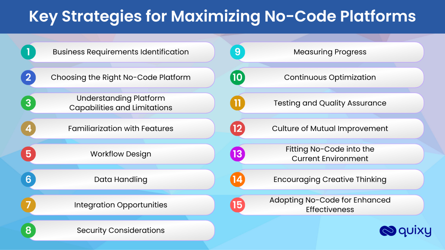 9 Essential Tips for Optimizing No-Code Platform Capabilities | Quixy