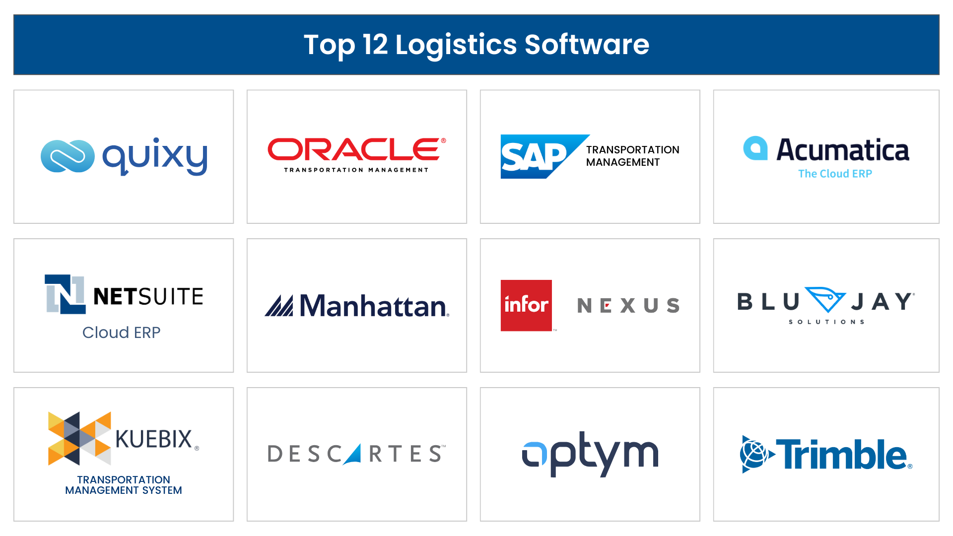 logistics software development tools