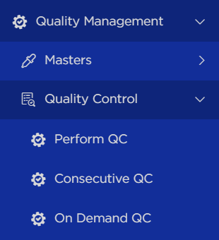 Quality management in  warehouse management