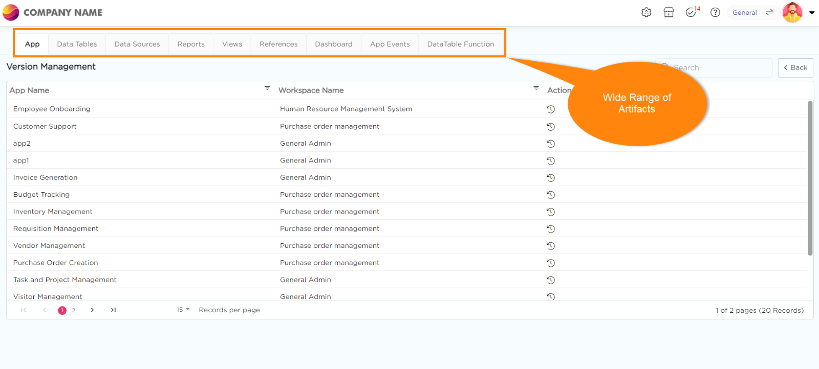 version management