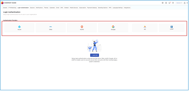 Login Authentication in Quixy