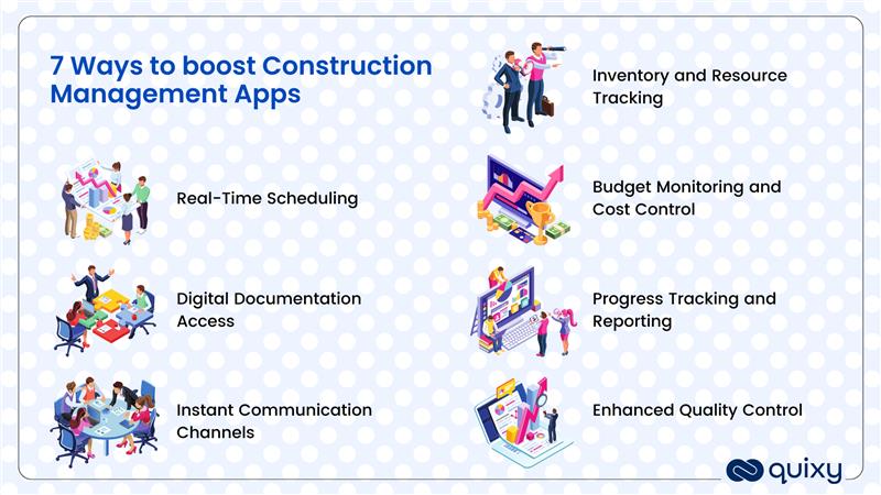 7 Ways to boost Construction Management Apps