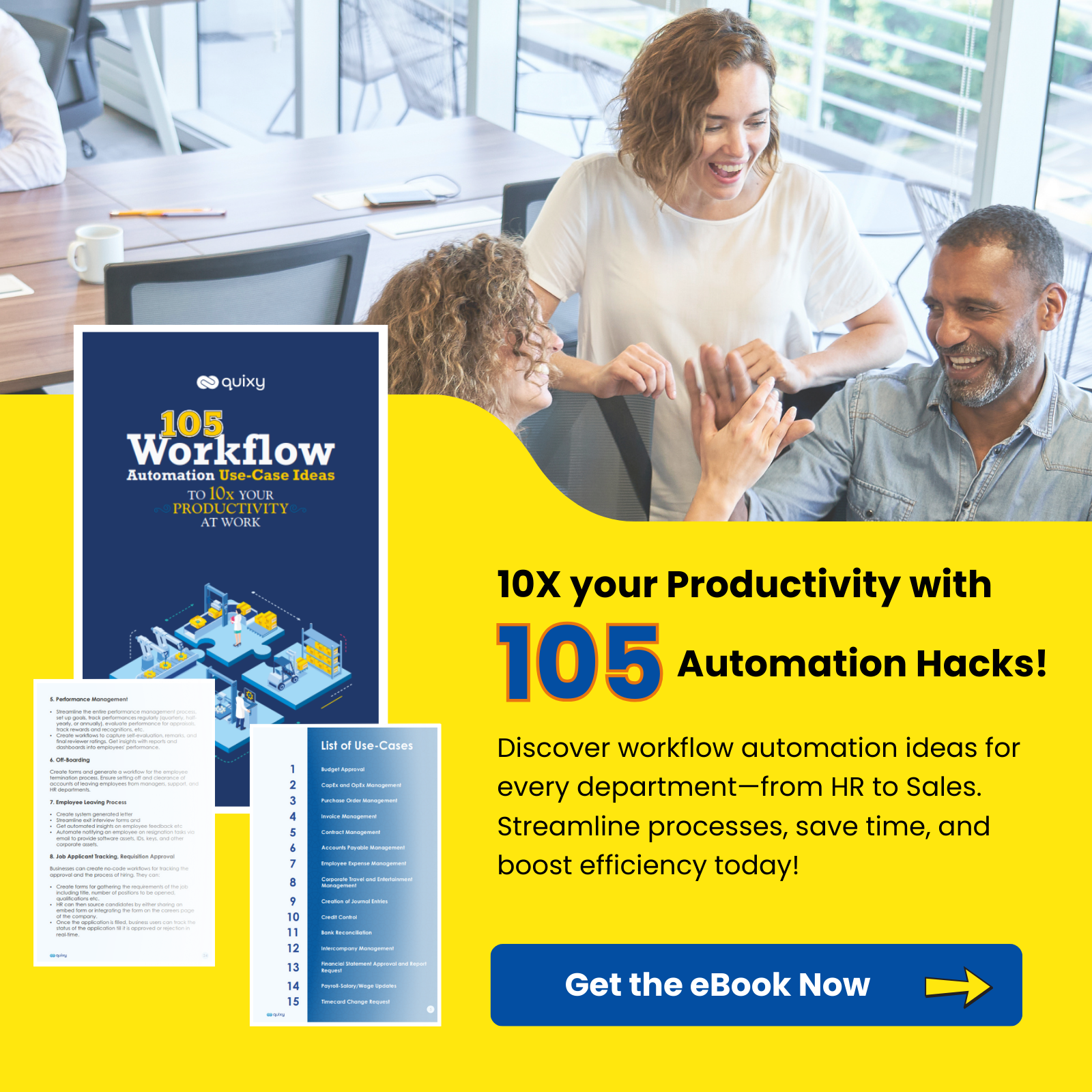 105 Workflow Automation Use Case eBook