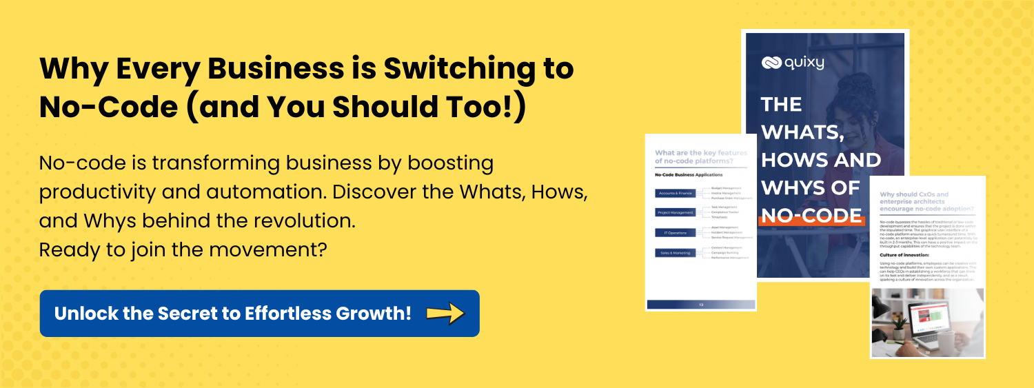 The Whats Hows and Whys of No-Code eBook