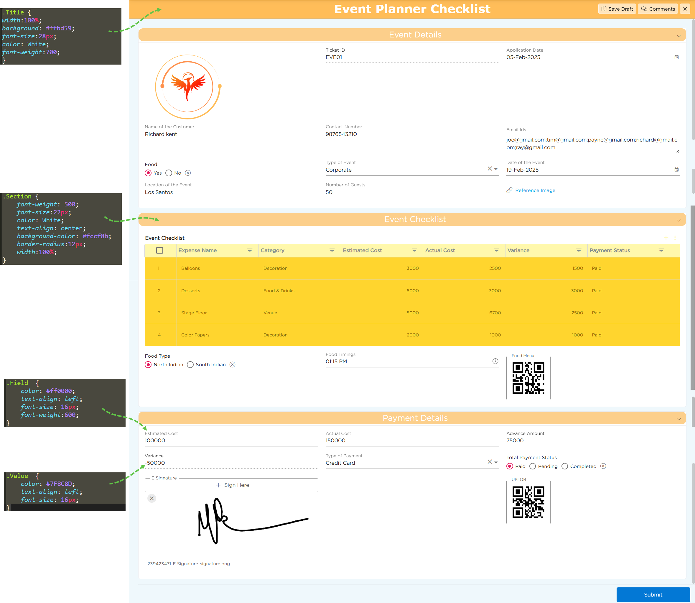 global style app themes