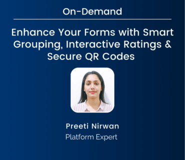 Enhance Your Forms with Smart Grouping, Interactive Ratings & Secure QR Codes