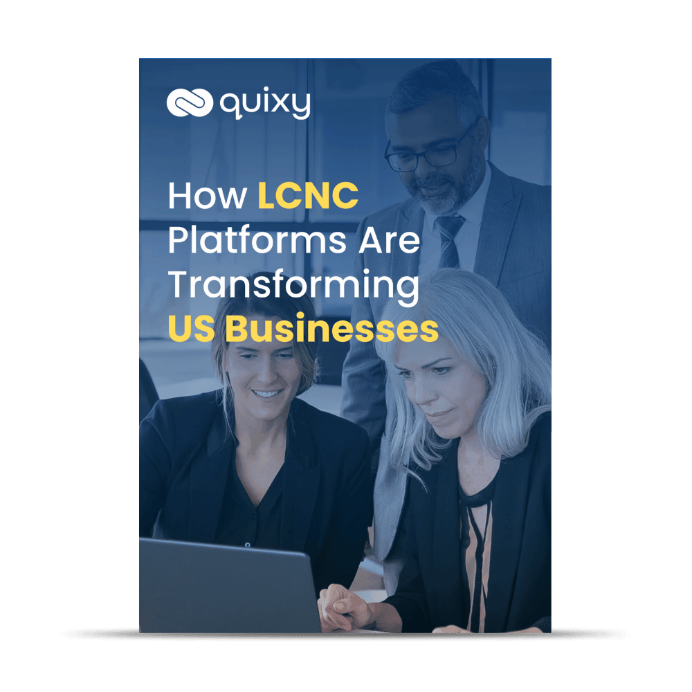 How LCNC Platforms are Transforming US Businesses - eBook