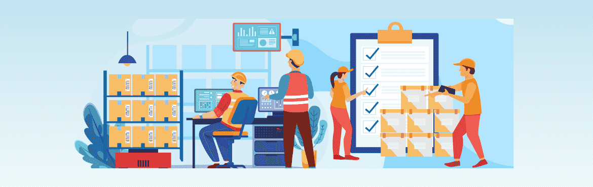 ashboard view of Quixy for a Custom Warehouse Management System