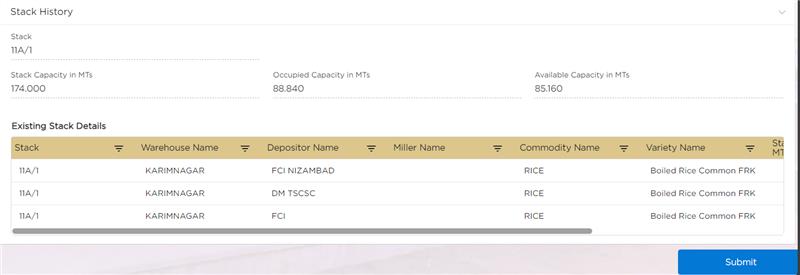 warehouse management in quixy