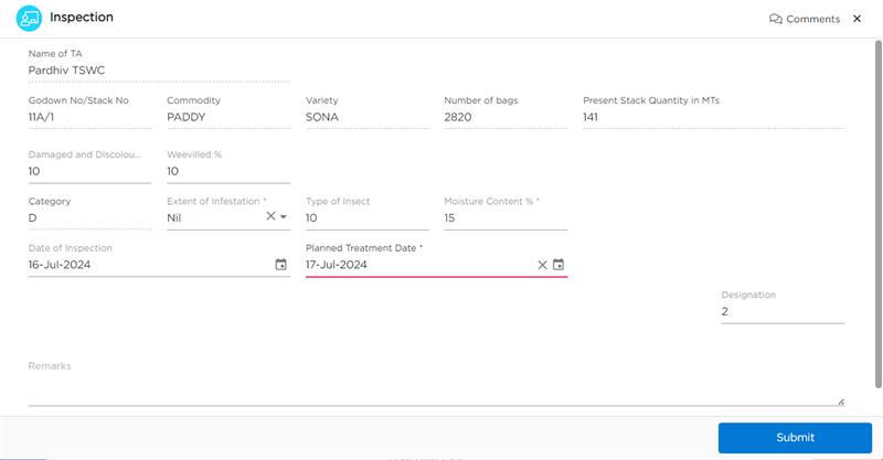 warehouse management in quixy