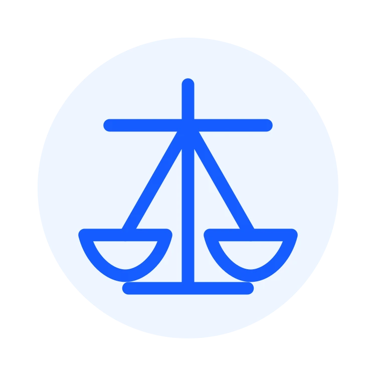 Balanced comparison icon