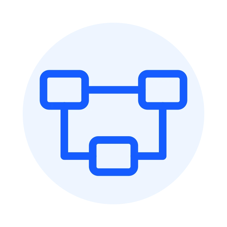 Map your workflow icon for business process automation