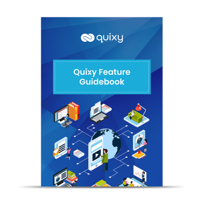 Quixy Feature Guidebook